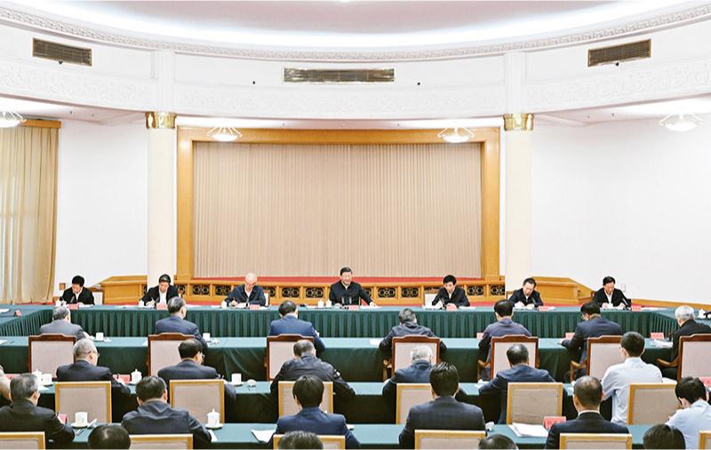 　2024年5月23日下午，中共中央總書記、國家主席、中央軍委主席習近平在山東省濟南市主持召開企業(yè)和專家座談會并發(fā)表重要講話。 新華社記者 謝環(huán)馳/攝
